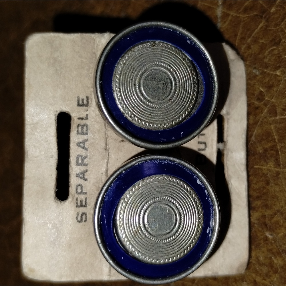 Antique Snap Link Cuff Buttons